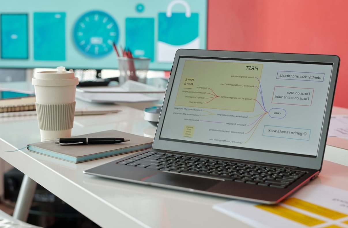 content calendar planning desk
